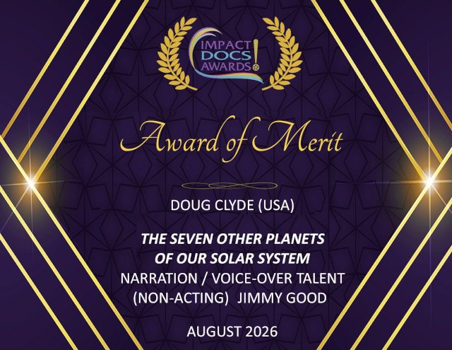 IDA Award Merit Narration